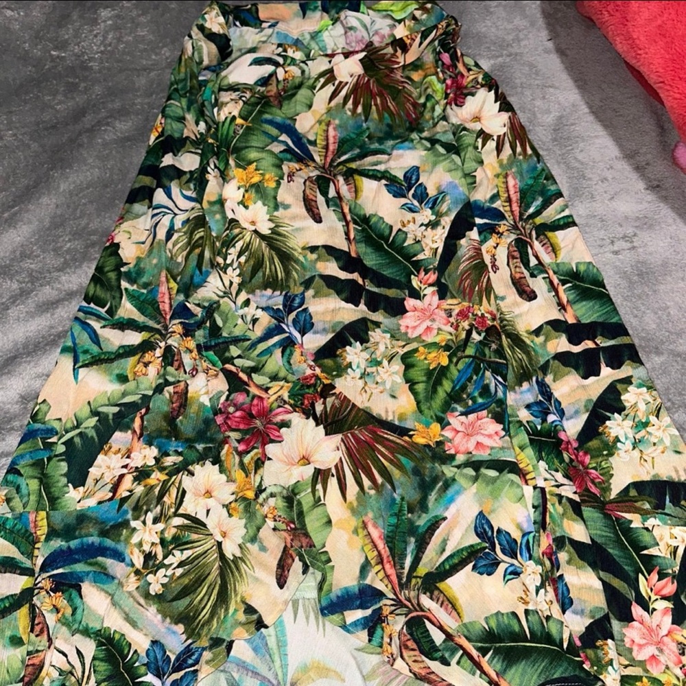 Farm rio belted maxi skirt RARE